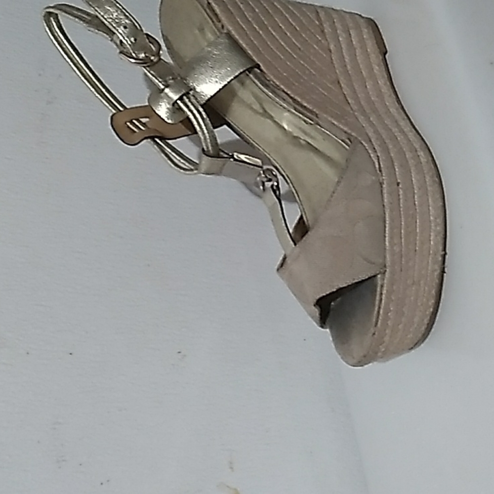 Coach platform dress shoes